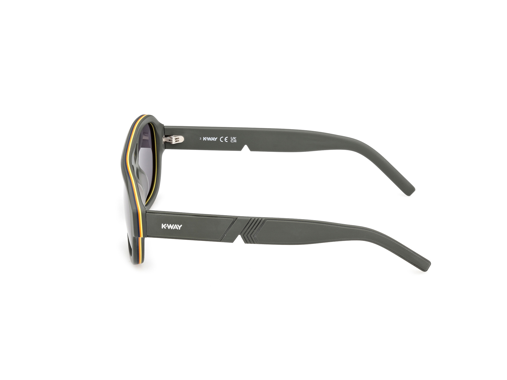 Occhiali da sole K-Way KW0017 97N Verde Scuro Opaco