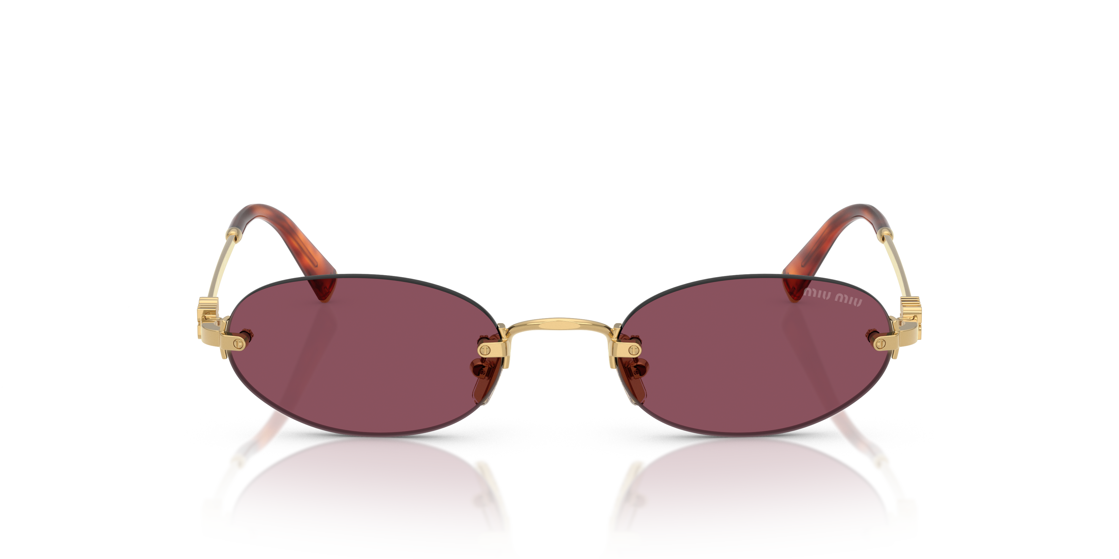 Occhiali da sole Miu Miu MU A54S 5AK20Y Oro