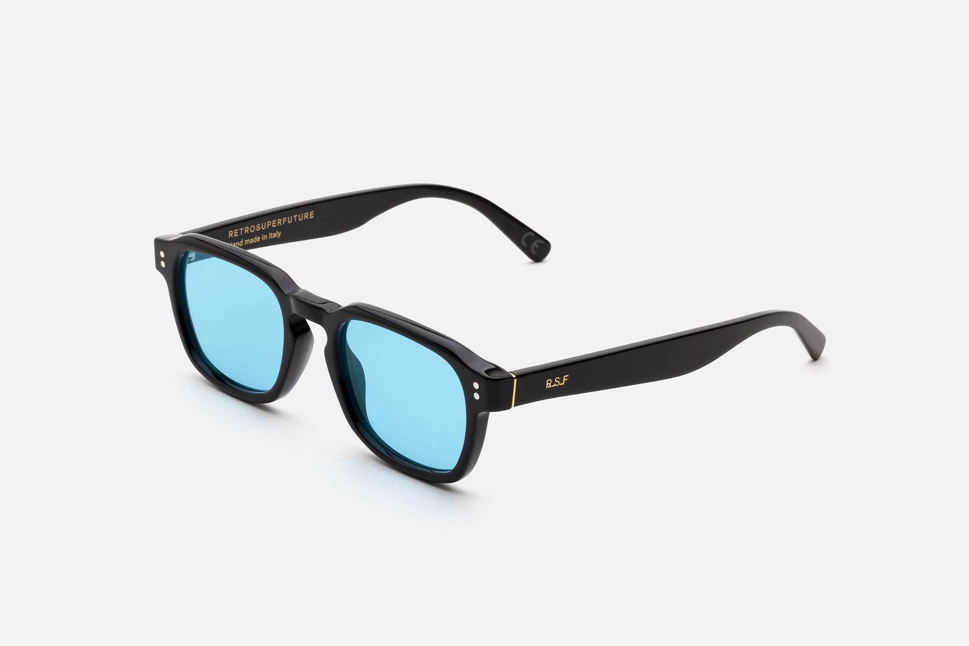 Retrosuperfuture Luce Black Azure Sunglasses