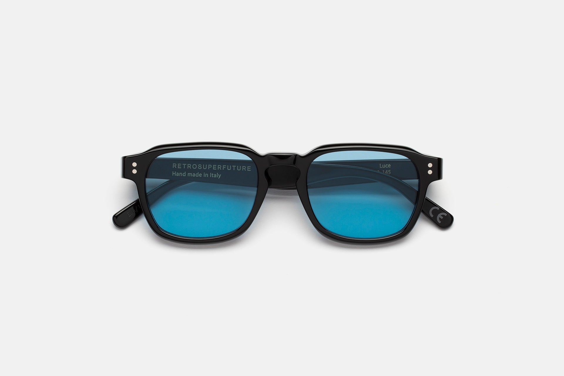 Retrosuperfuture Luce Black Azure Sunglasses