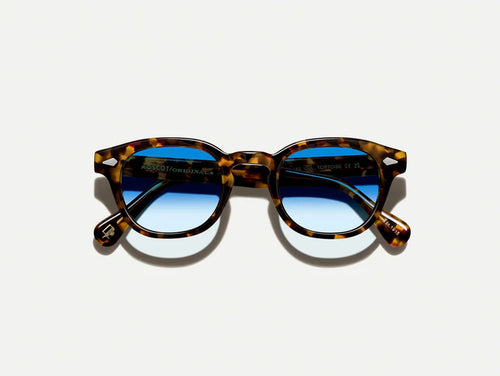 Moscot Lemtosh Tortoise Broadway Blue Fade sunglasses