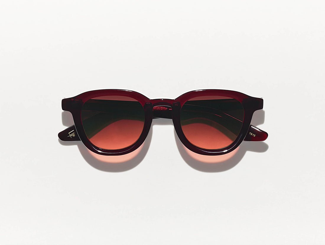 Occhiali da sole Moscot Dahven Burgundy