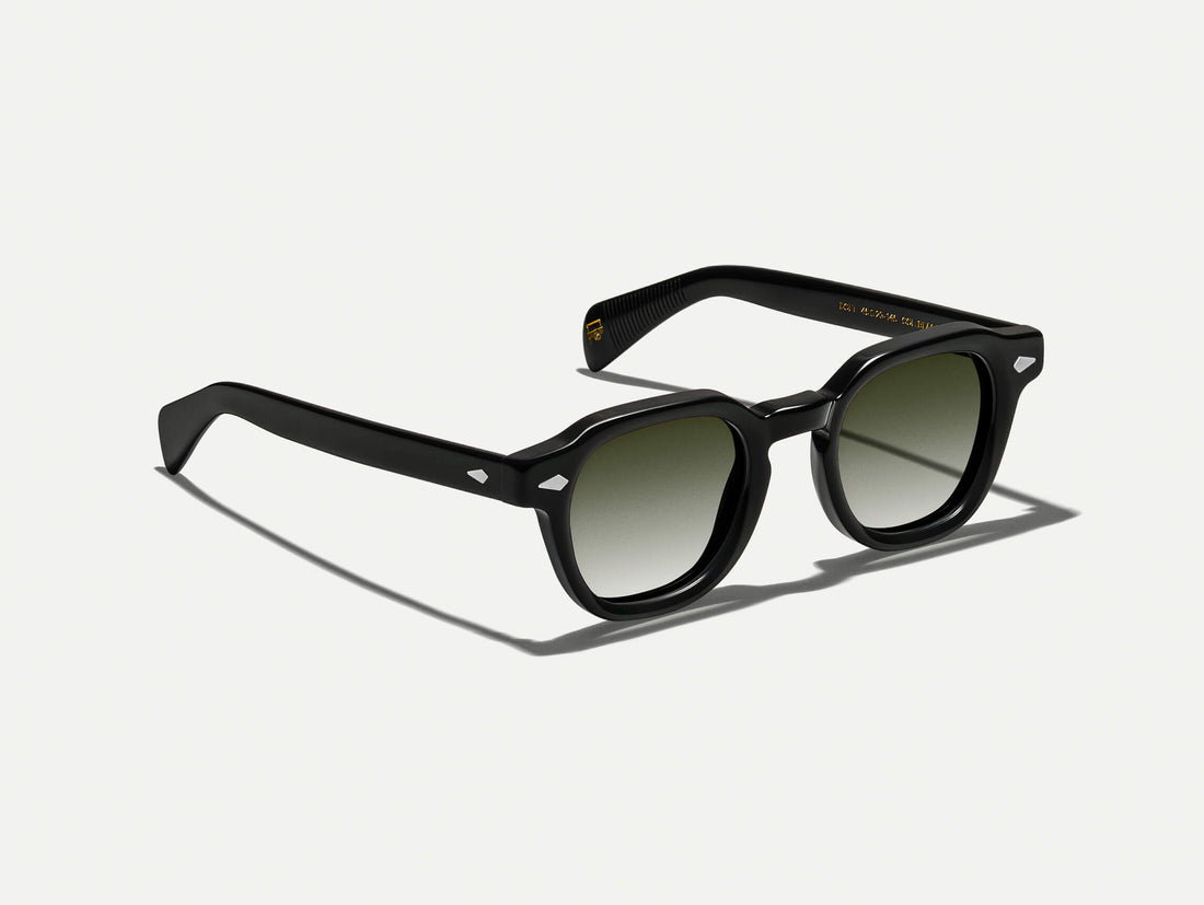 Occhiali da sole Moscot Dolt Sun 49 Black G-15 Fade Lenses