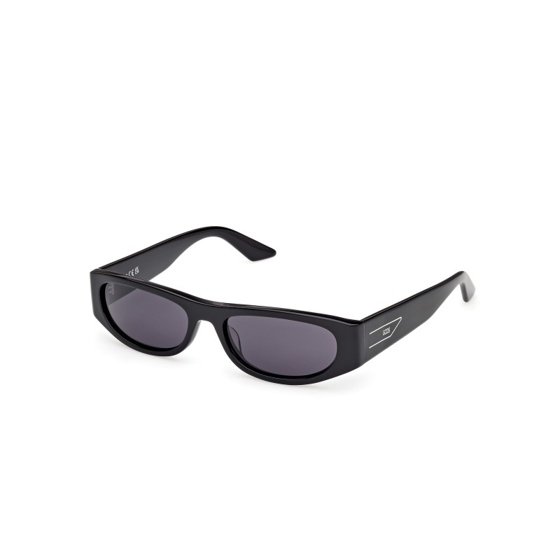Occhiali da sole unisex GCDS GD0070 01A Nero Lucido
