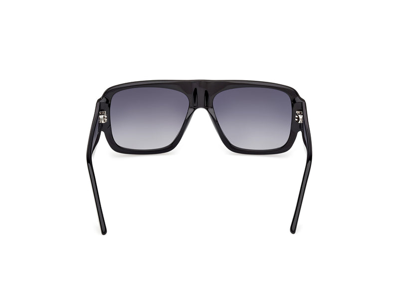 Occhiali da sole unisex GCDS GD0069 01A Nero Lucido