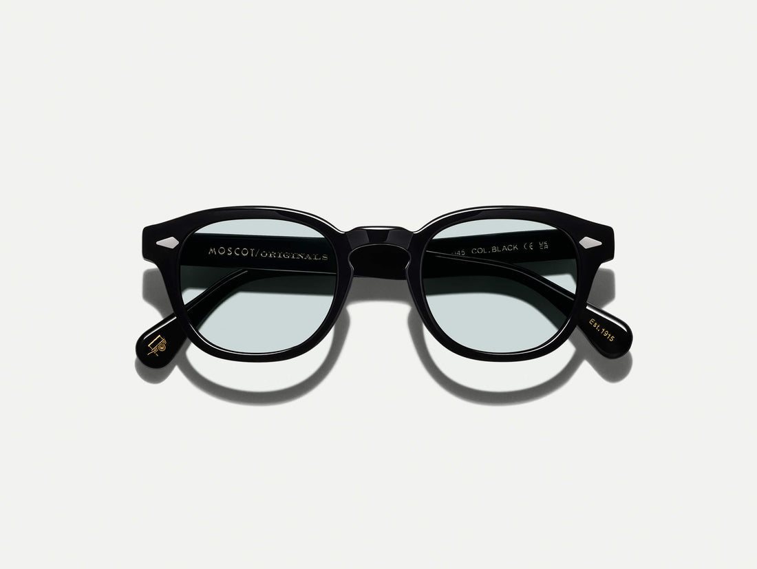 Occhiali da sole Moscot Lemtosh Black con Blue+ Lente fotocromatica