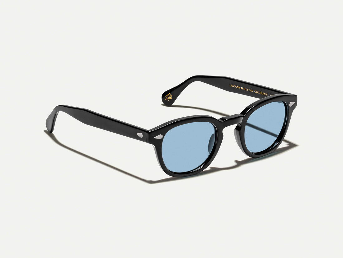 Occhiali da sole Moscot Lemtosh Black con Blue+ Lente fotocromatica