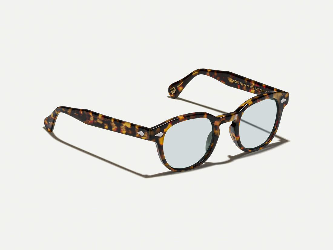 Occhiali da sole Moscot Lemtosh Tortora con Blue+ Lente fotocromatica