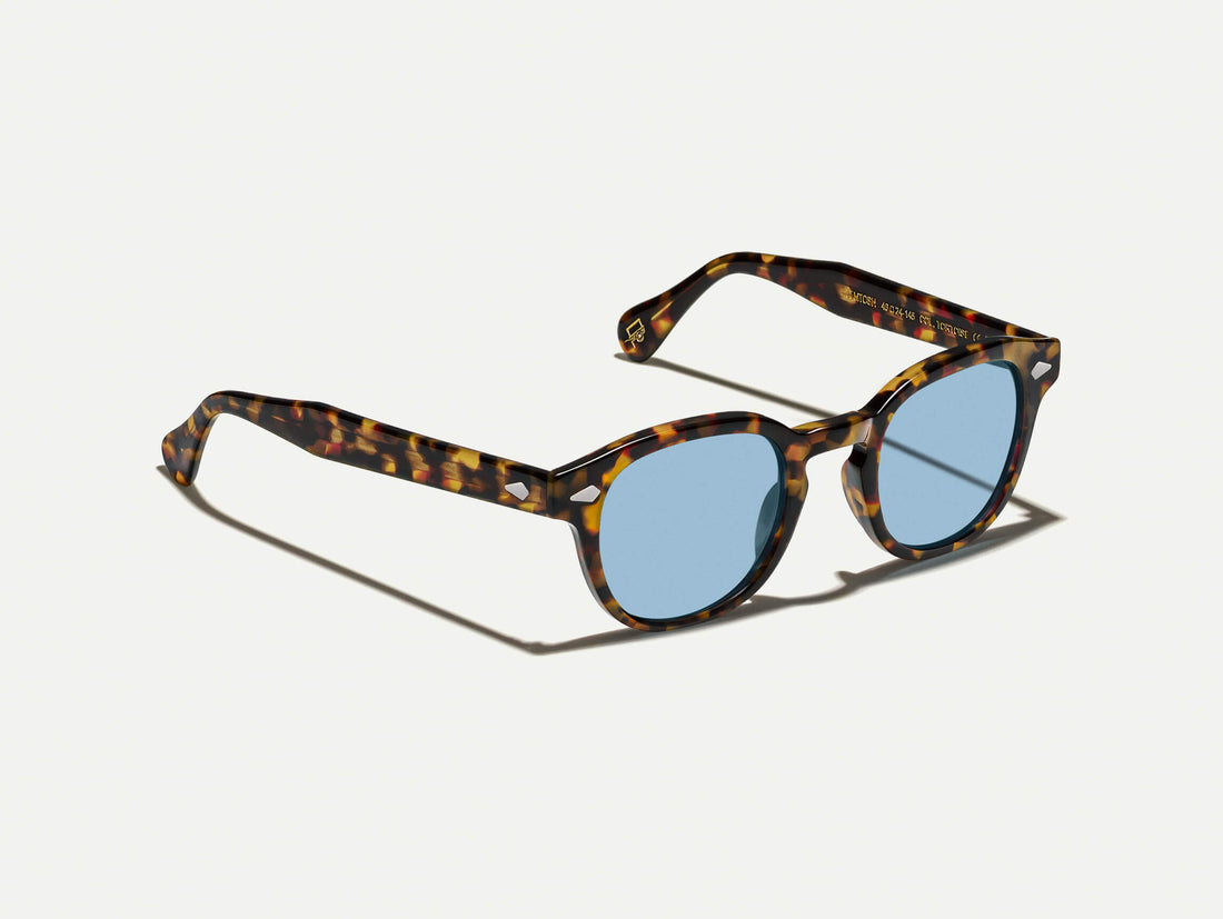 Occhiali da sole Moscot Lemtosh Tortora con Blue+ Lente fotocromatica