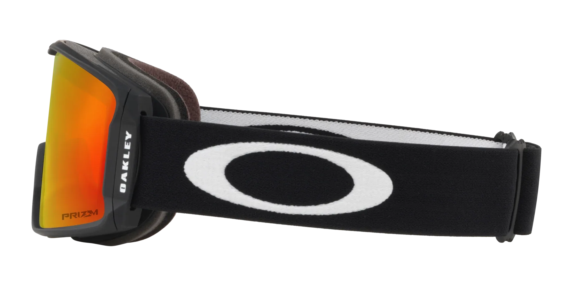 Maschera da Sci OO7093 04 Nero Opaco - Line miner m - Pistilleria