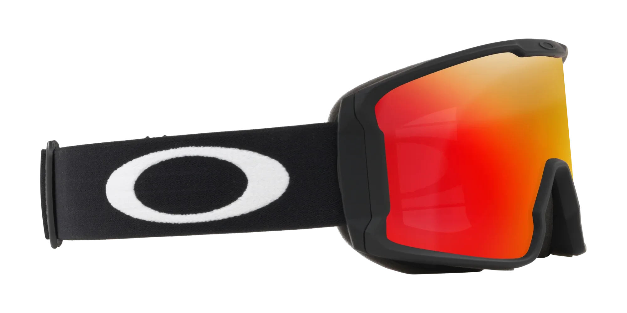 Maschera da Sci OO7093 04 Nero Opaco - Line miner m - Pistilleria