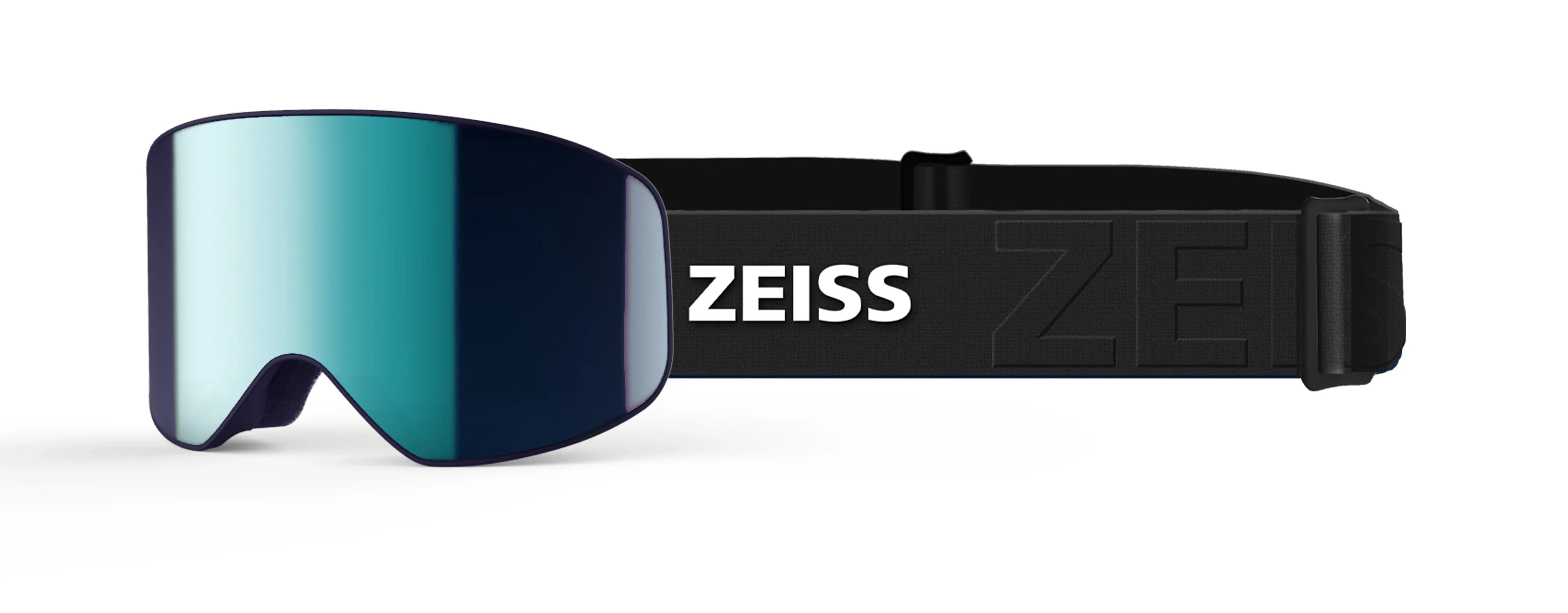 Maschera da sci Zeiss Cylindrical Black Lens ML Celeste\S3 - Pistilleria