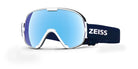 Maschera da sci Zeiss Interchangeable White Super Blue + Hydrop\S3 - Pistilleria