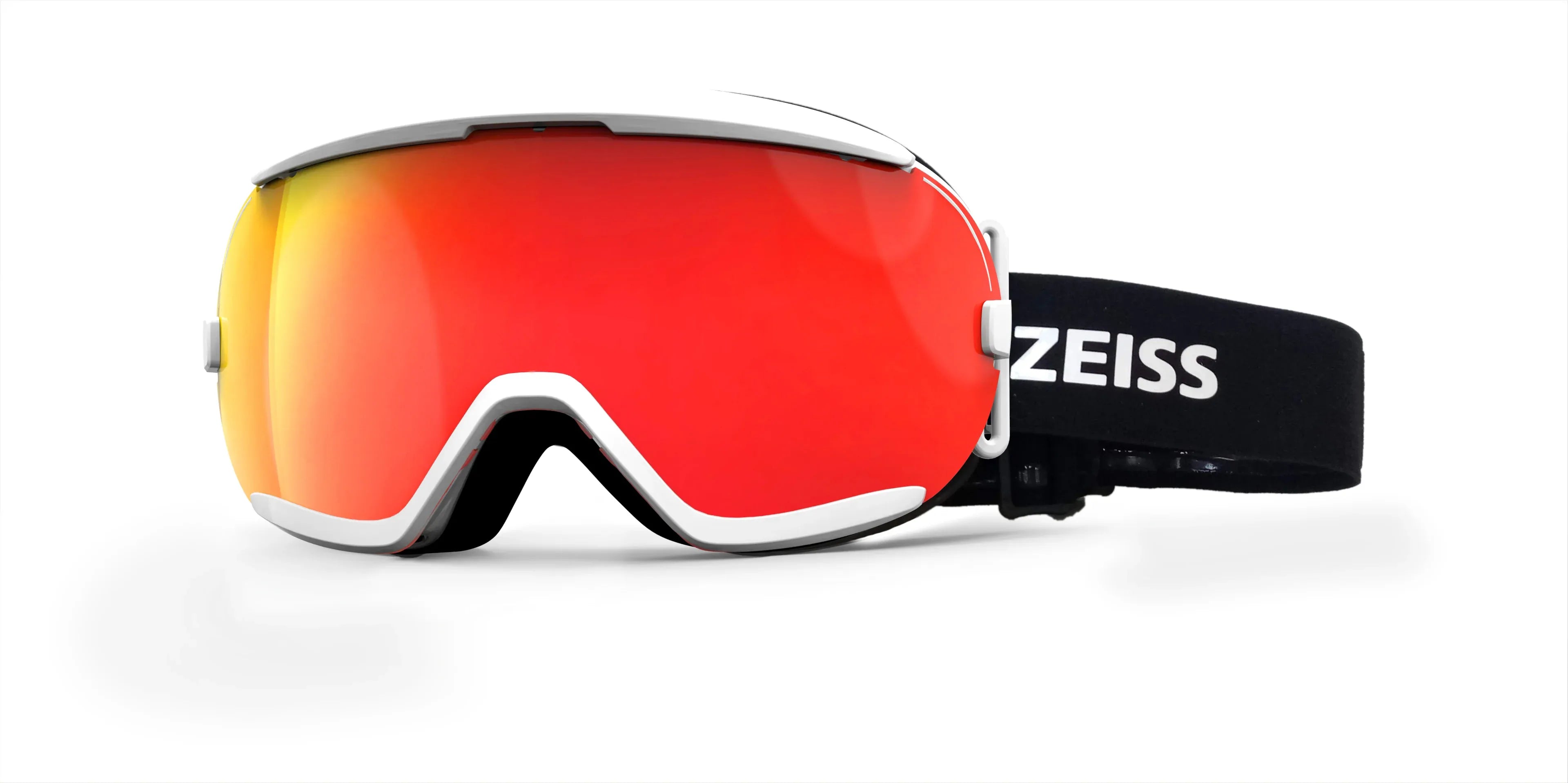 Maschera da sci Zeiss Junior White M7040 ML RED/S2 - Pistilleria