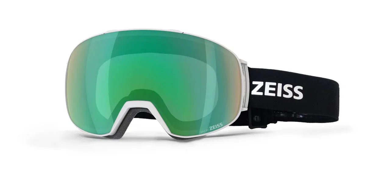 Maschera da sci Zeiss Toric White Lens 1 \ Filter Deep Green/S3 - Pistilleria