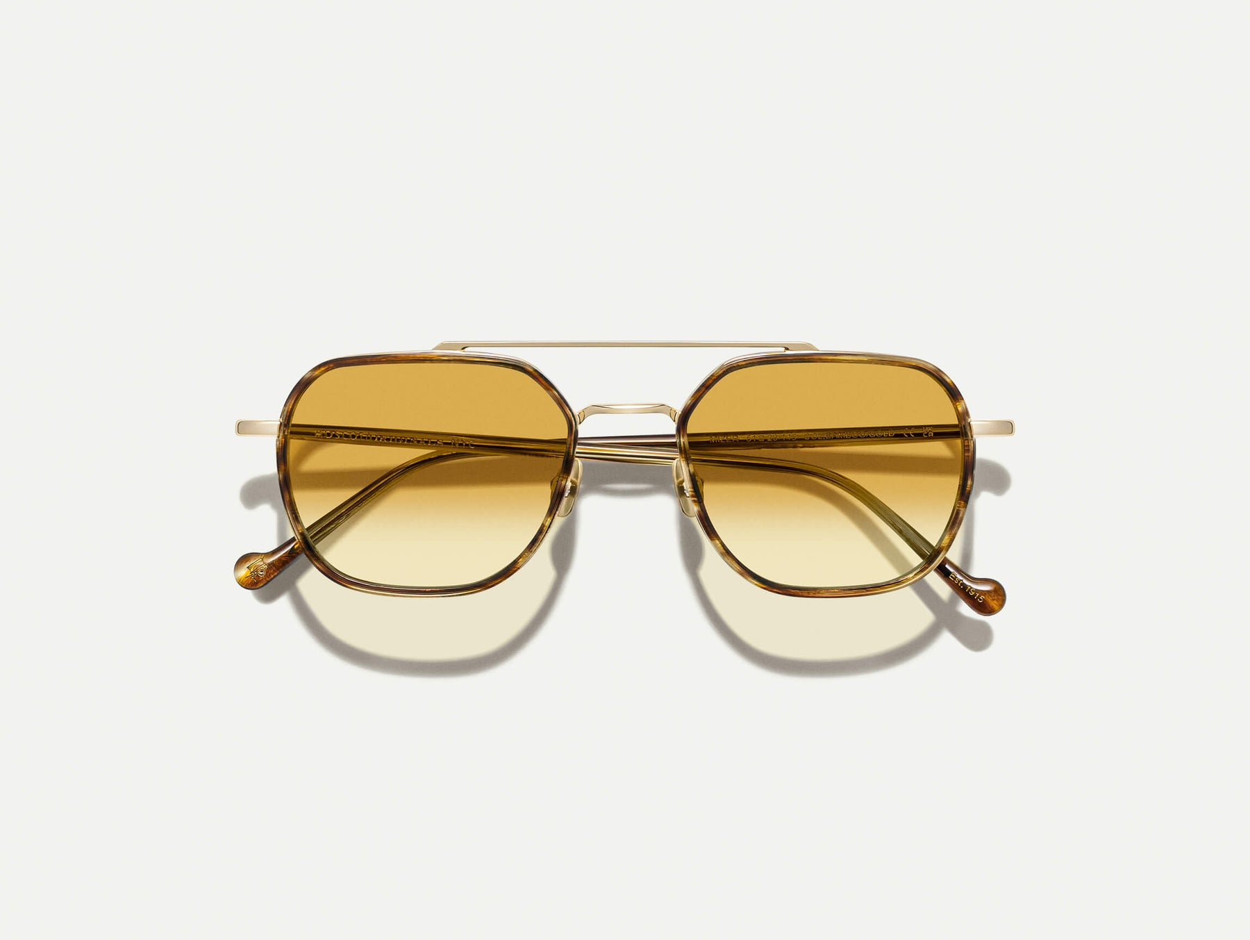 Occhiali da sole Moscot Mizer Bamboo Gold