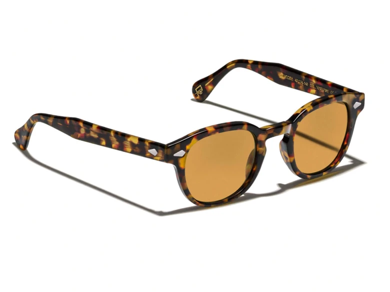 Moscot Lemtosh Tortoise Amber Sunglasses