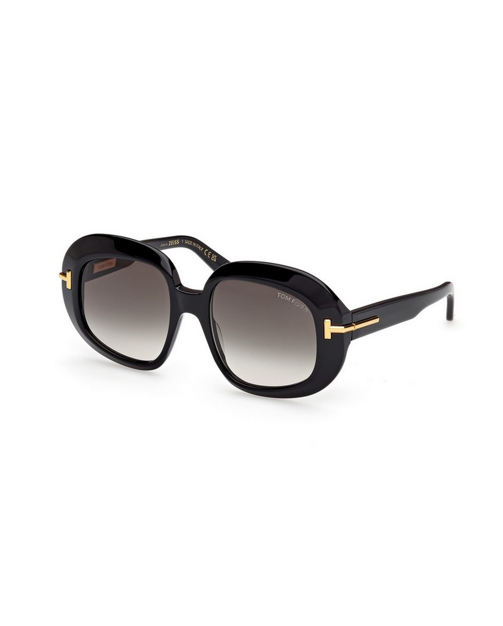 Occhiali da sole da donna Tom Ford ICON FT1237 01B Nero Lucido