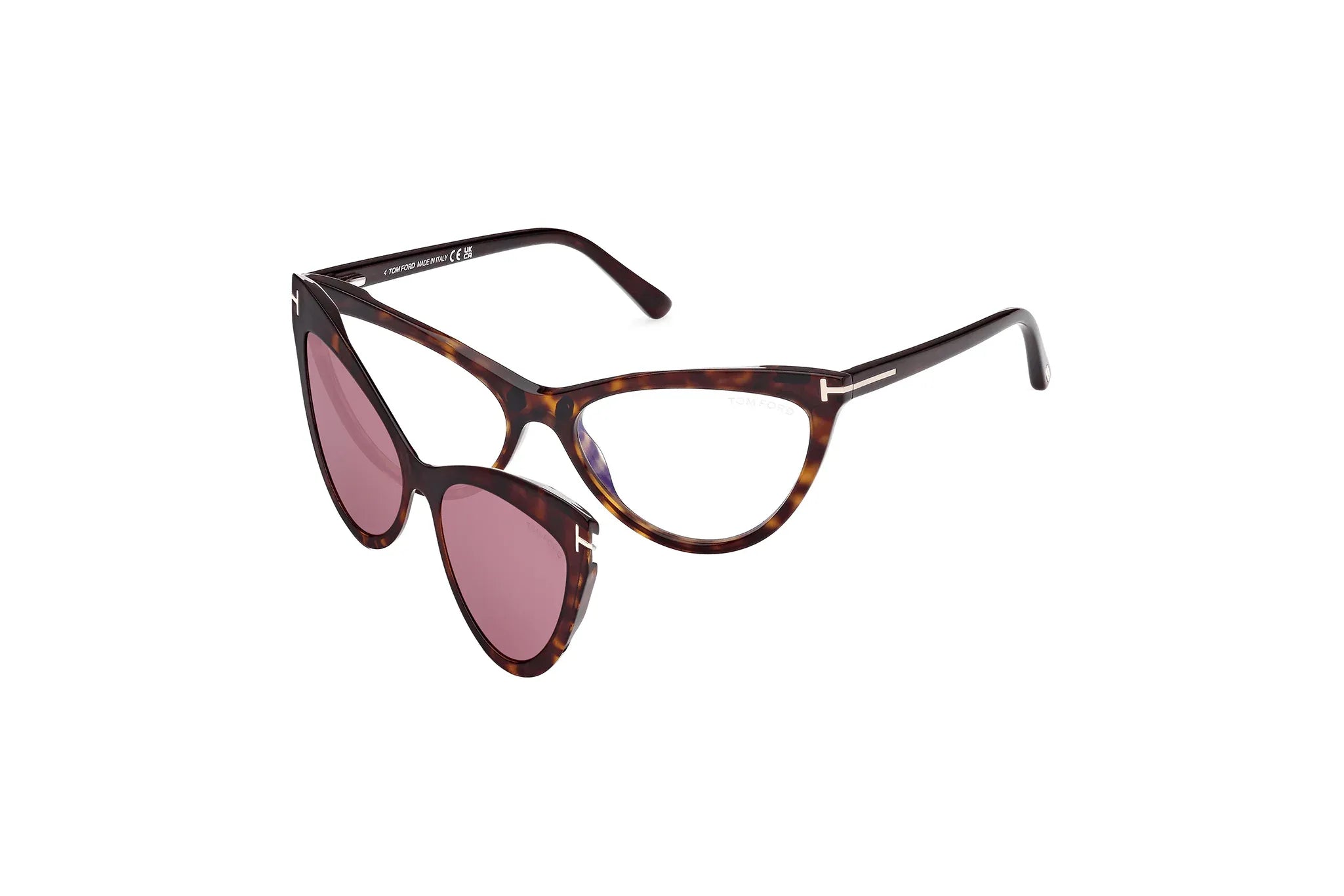 Occhiali da donna Tom Ford con Clip On FT5896-B 052 - Pistilleria