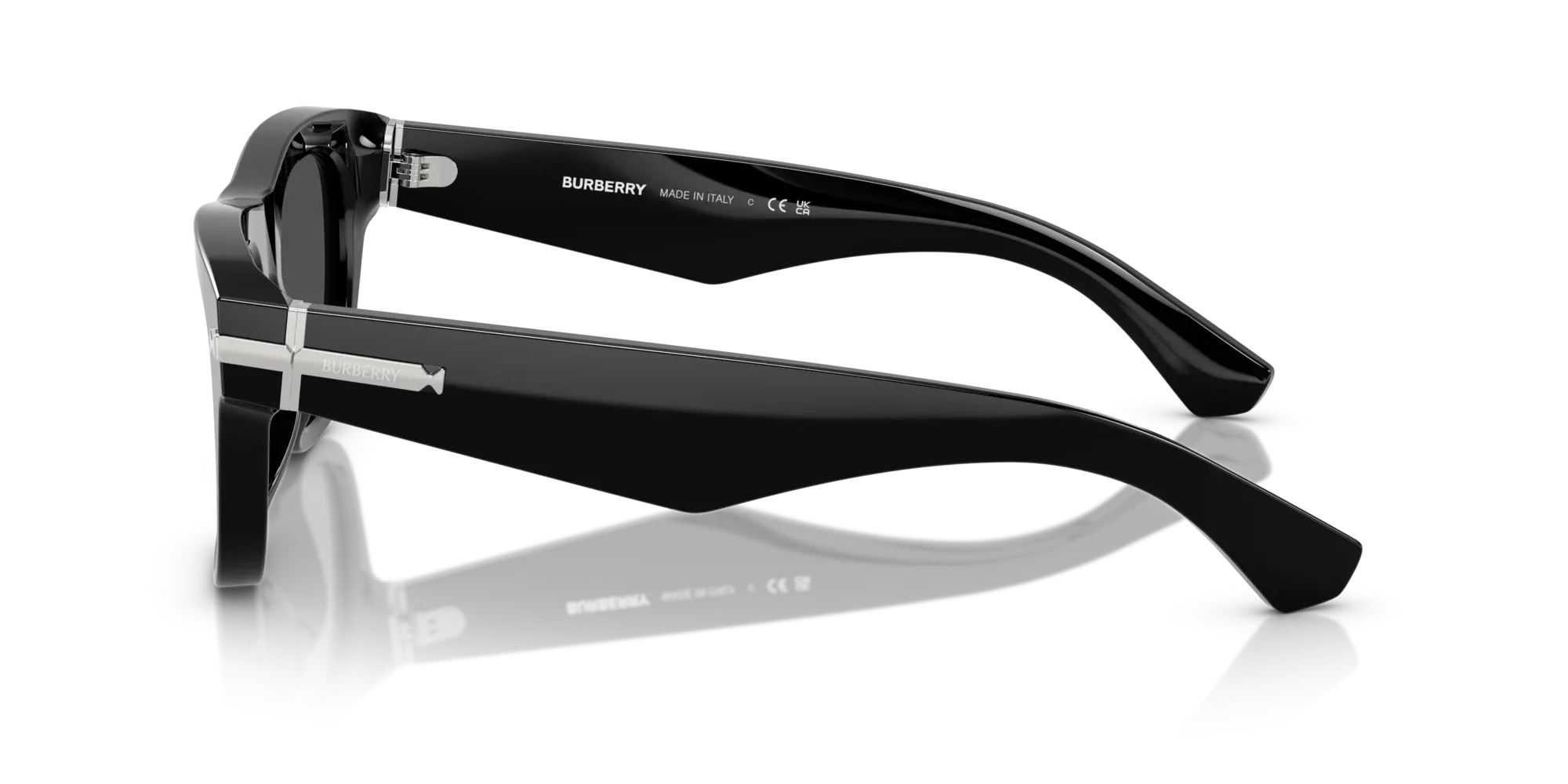 Occhiali da sole Burberry da uomo BE4438U 300187 - Nero - Pistilleria