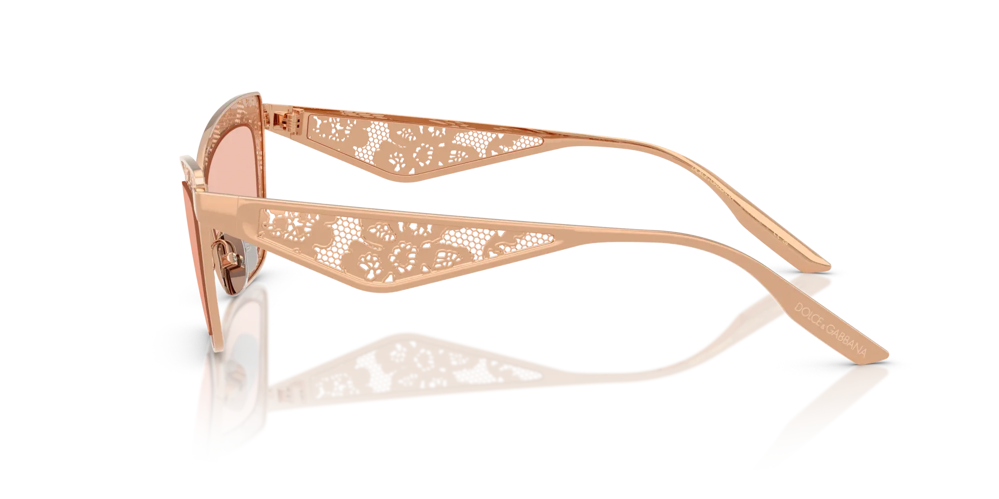 Occhiali da sole da donna Dolce & Gabbana DG2311 129884 Oro rosé - Pistilleria