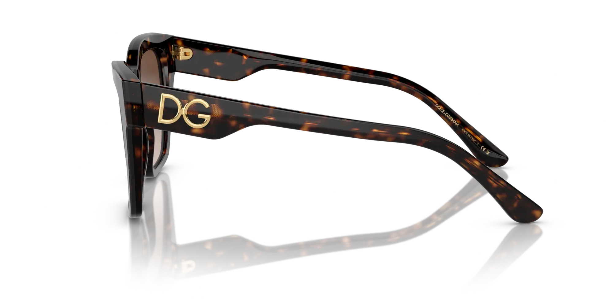 Occhiali da sole da donna Dolce & Gabbana DG4384 502/13 Havana - Pistilleria