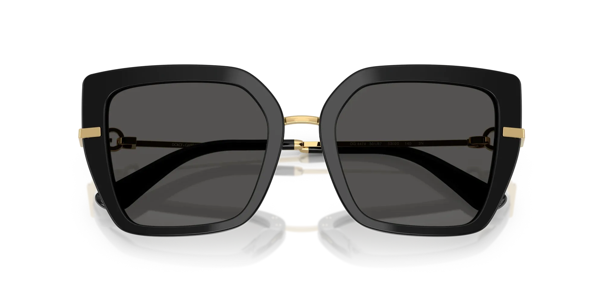 Occhiali da sole da donna Dolce & Gabbana DG4474 501/87 Nero - Pistilleria