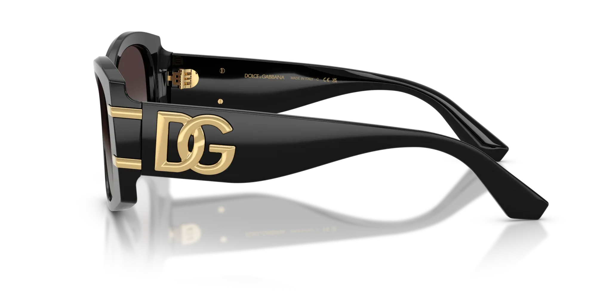 Occhiali da sole da donna Dolce & Gabbana DG4501 501/8G Nero - Pistilleria