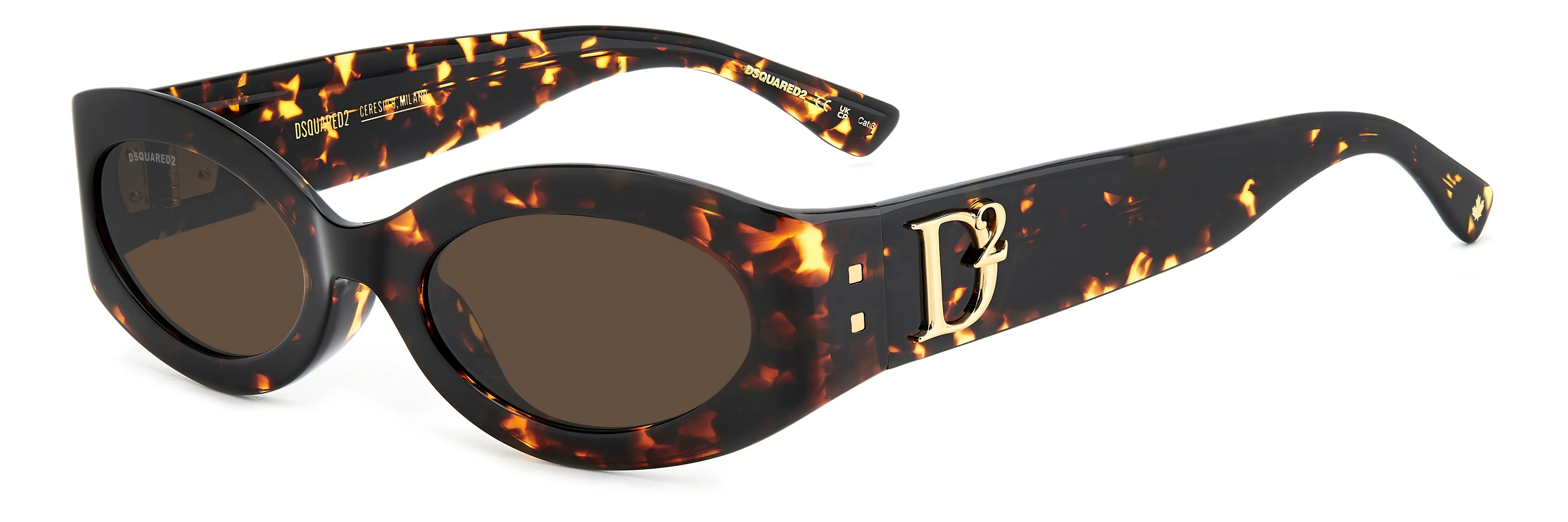 Occhiali da sole da donna DSquared2 D2 0150/G/S 08670 - Pistilleria