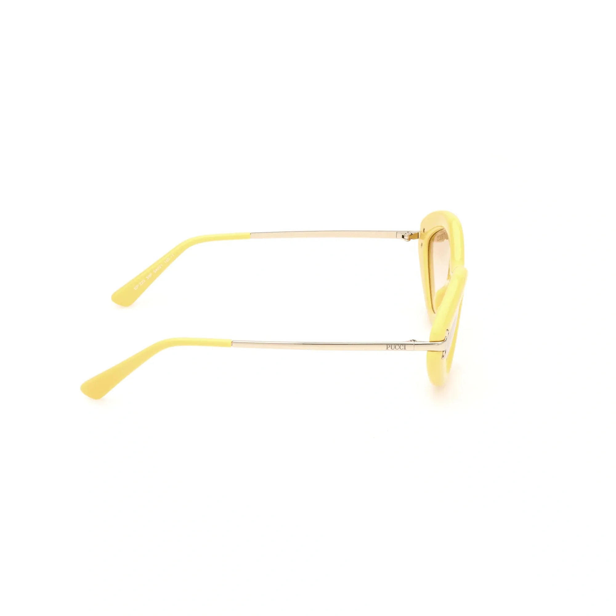 Occhiali da sole da donna Emilio Pucci EP 0223 39F Giallo Chiaro - Pistilleria