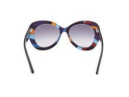 Occhiali da sole da donna Emilio Pucci EP0232 05W Nero/Texture - Pistilleria