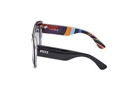 Occhiali da sole da donna Emilio Pucci EP0232 05W Nero/Texture - Pistilleria