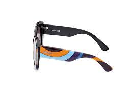 Occhiali da sole da donna Emilio Pucci EP0232 99A Nero/Texture - Pistilleria