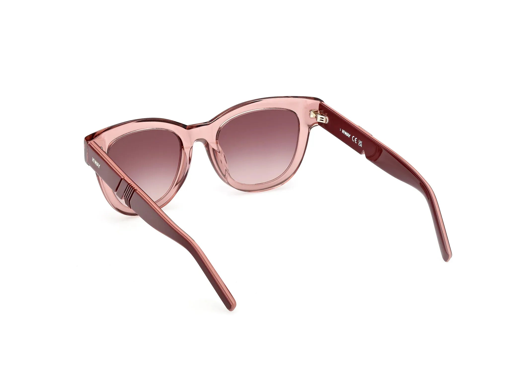 Occhiali da sole da donna K-Way KW0006 72Z Rosa Chiaro Lucido - Pistilleria
