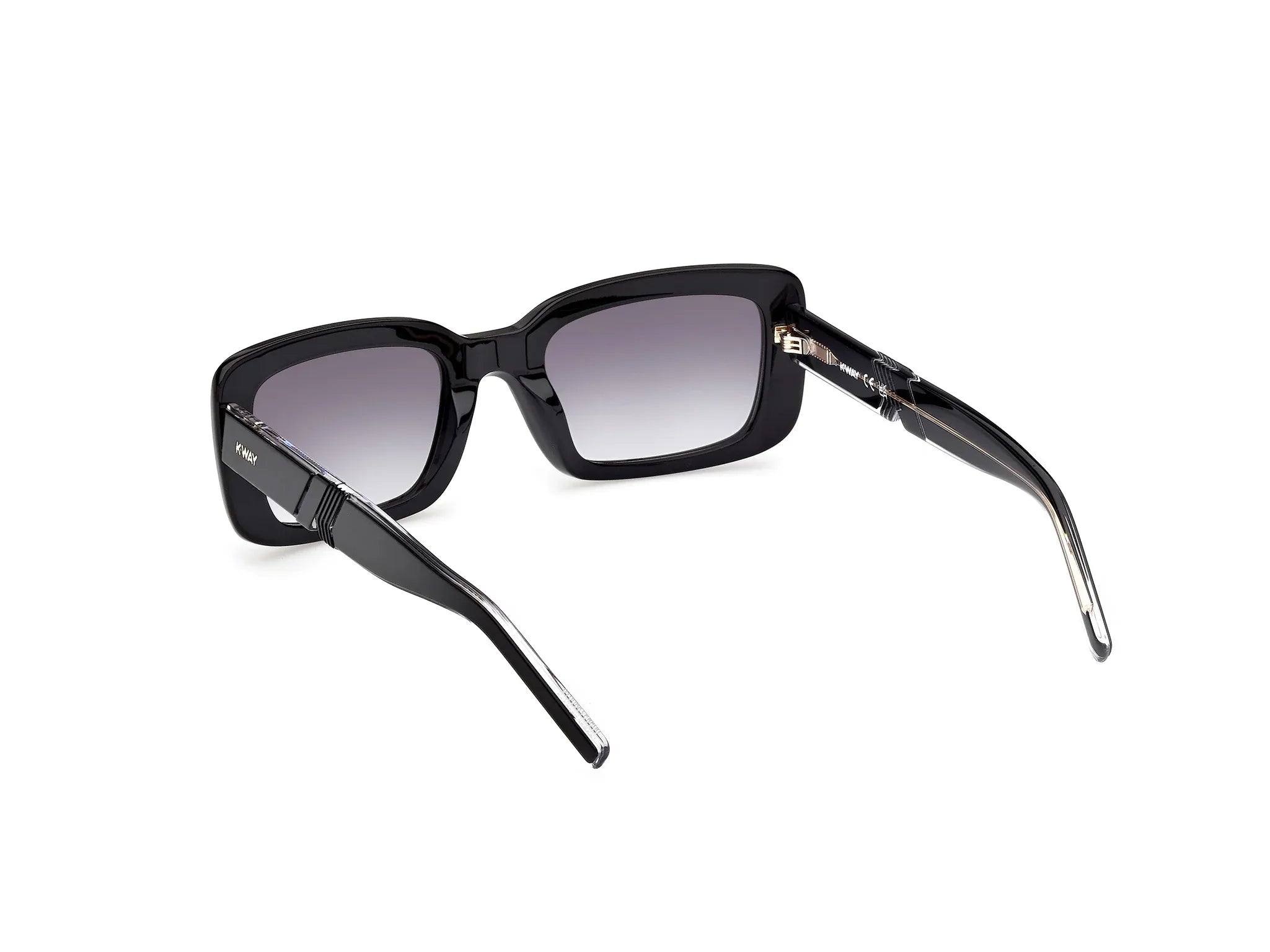 Occhiali da sole da donna K-Way KW0007 01B Nero Lucido - Pistilleria