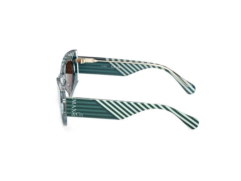 Occhiali da sole da donna Max &Co MO0131 95E Verde Chiaro/Monocolore - Pistilleria