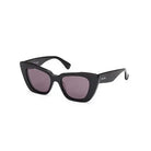 Occhiali da sole da donna MaxMara GLIMPSE5 MM0099 01A Nero Lucido - Pistilleria
