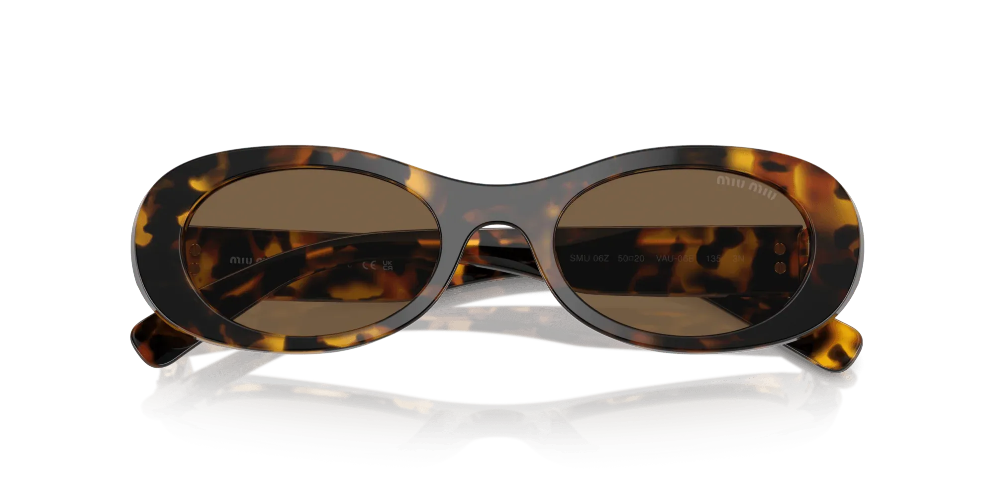 Occhiali da sole da donna Miu Miu MU 06ZS VAU06B - Pistilleria