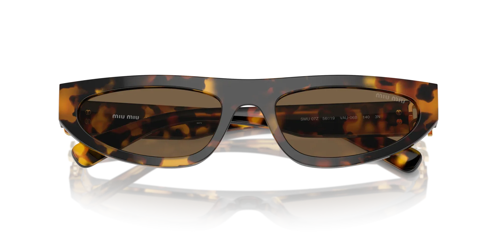 Occhiali da sole da donna Miu Miu MU 07ZS VAU06B - Pistilleria