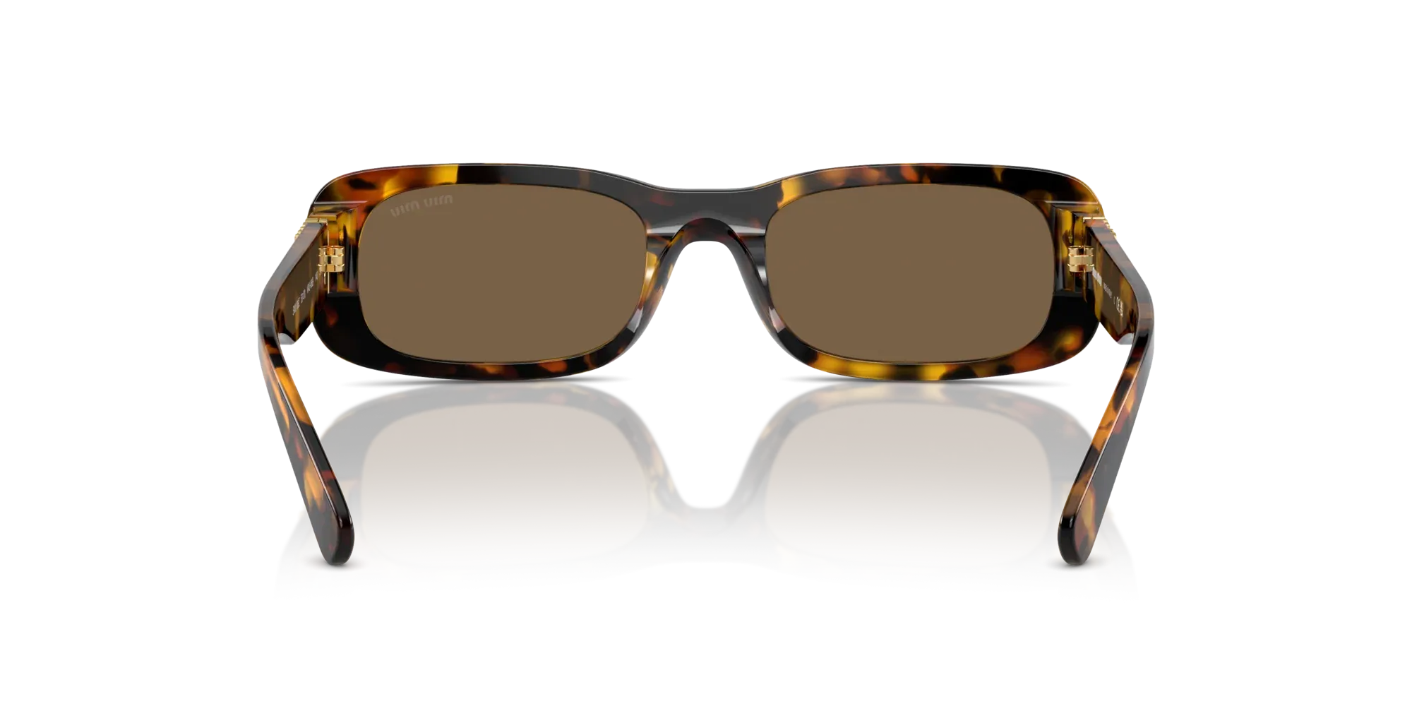 Occhiali da sole da donna Miu Miu MU 08ZS VAU06B Havana miele - Pistilleria