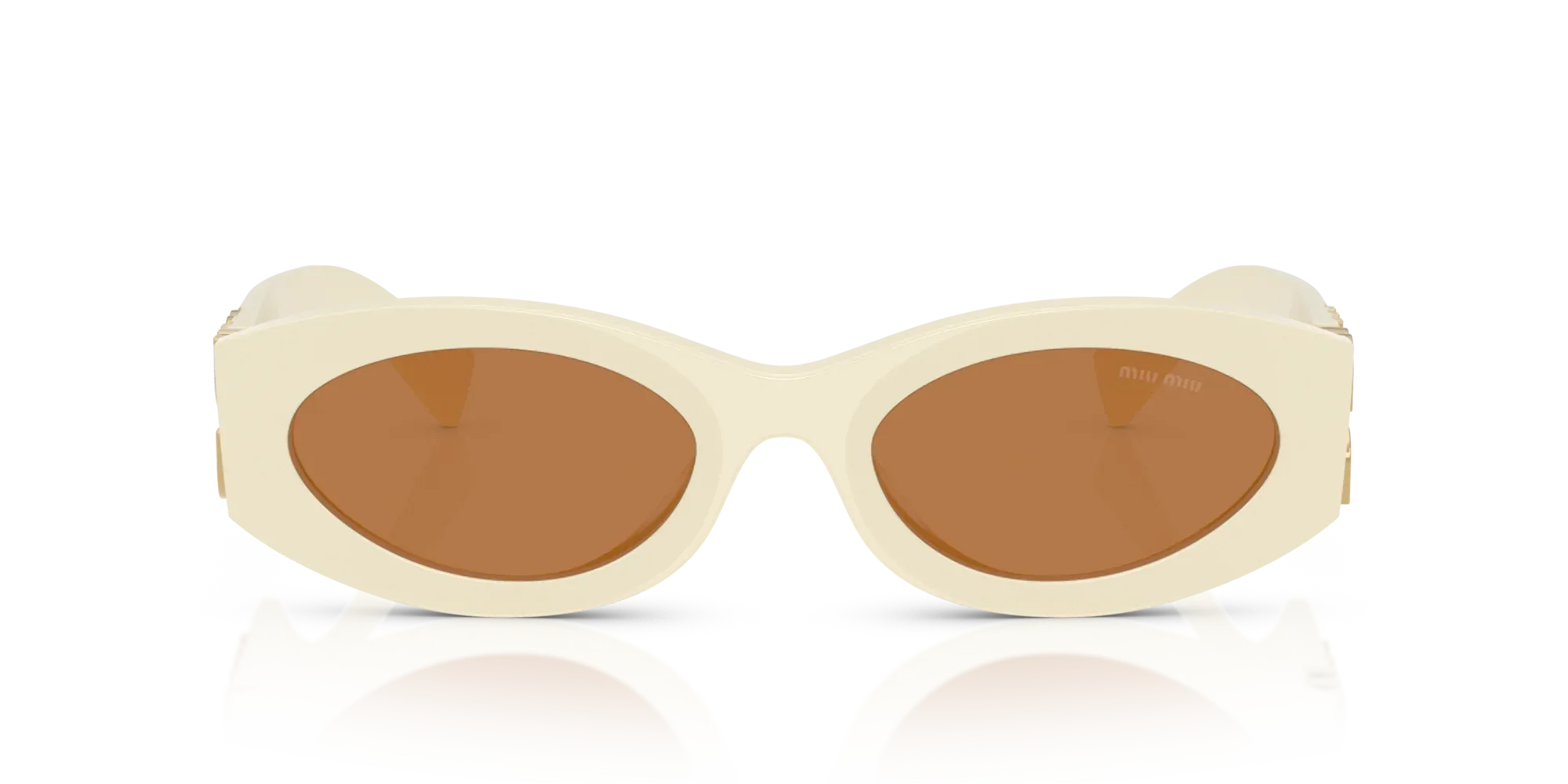 Occhiali da sole da donna Miu Miu MU 11WS 21D90Q Bianco latte - Pistilleria