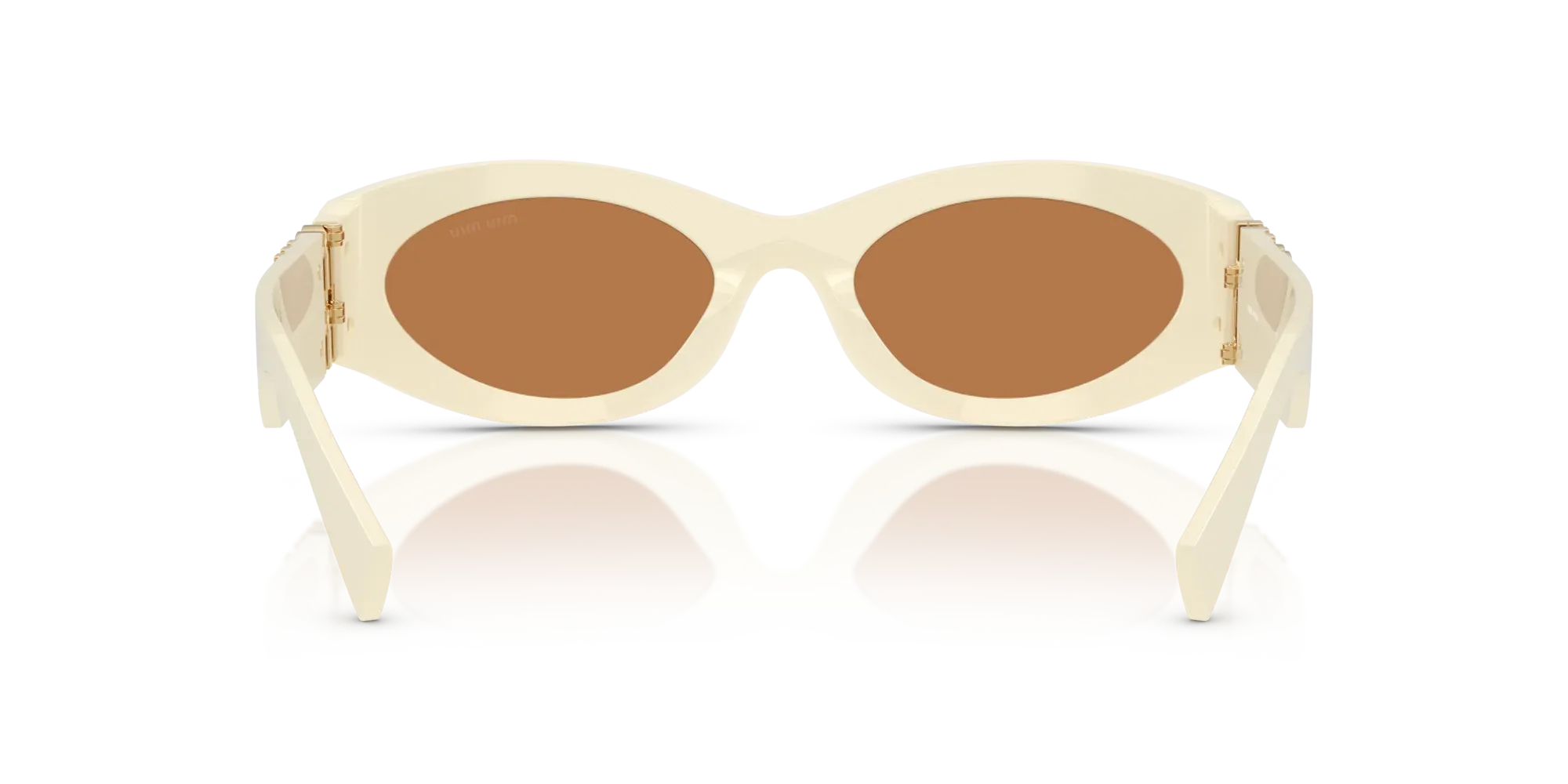 Occhiali da sole da donna Miu Miu MU 11WS 21D90Q Bianco latte - Pistilleria