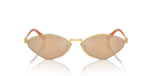 Occhiali da sole da donna Miu Miu MU 56ZS 5AK40D - Pistilleria