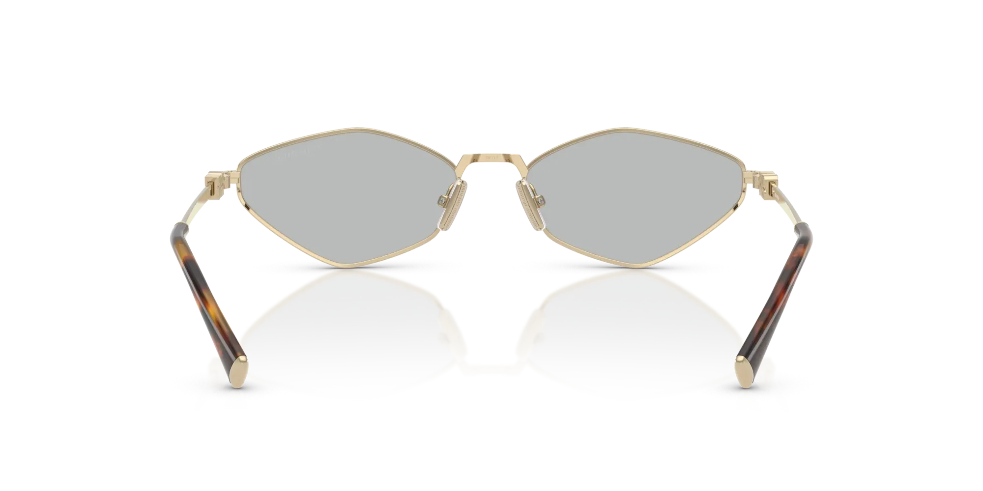 Occhiali da sole da donna Miu Miu MU 56ZS ZVN50K Oro Pallido - Pistilleria