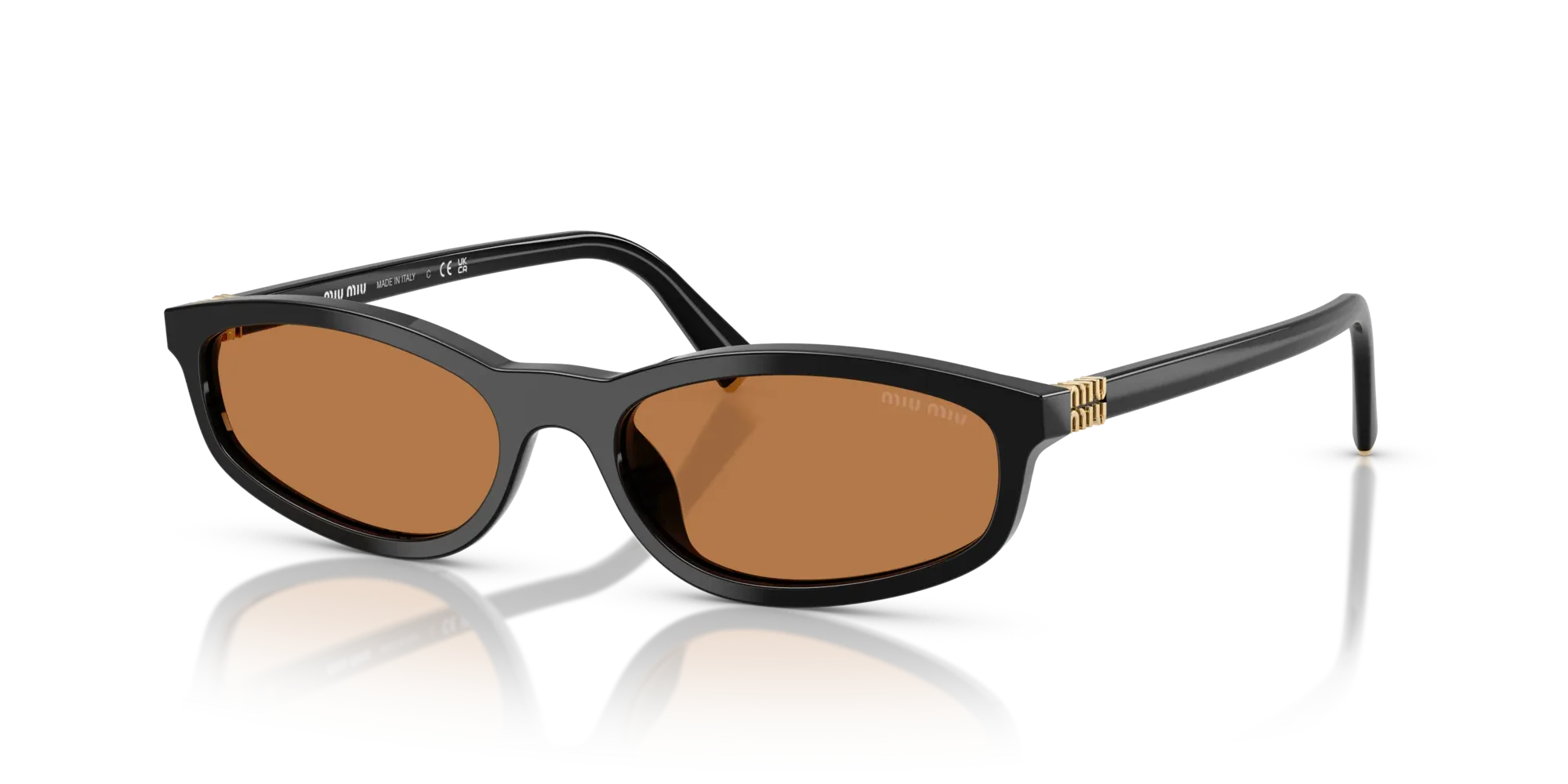 Occhiali da sole da donna Miu Miu MU A06S 16K10I Nero - Pistilleria