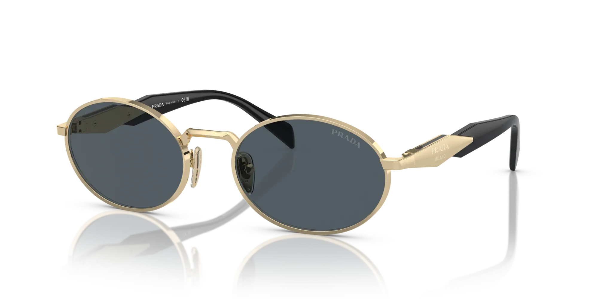 Occhiali da sole da donna Prada PR 65ZS ZVN09T - Oro pallido - Pistilleria