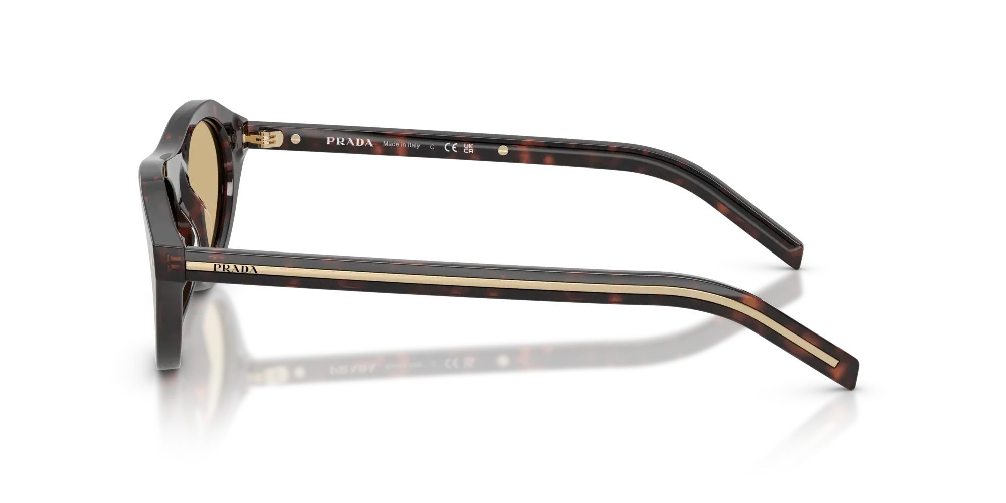 Occhiali da sole da donna Prada PR B15S 17N70R Root tartarugato - Pistilleria