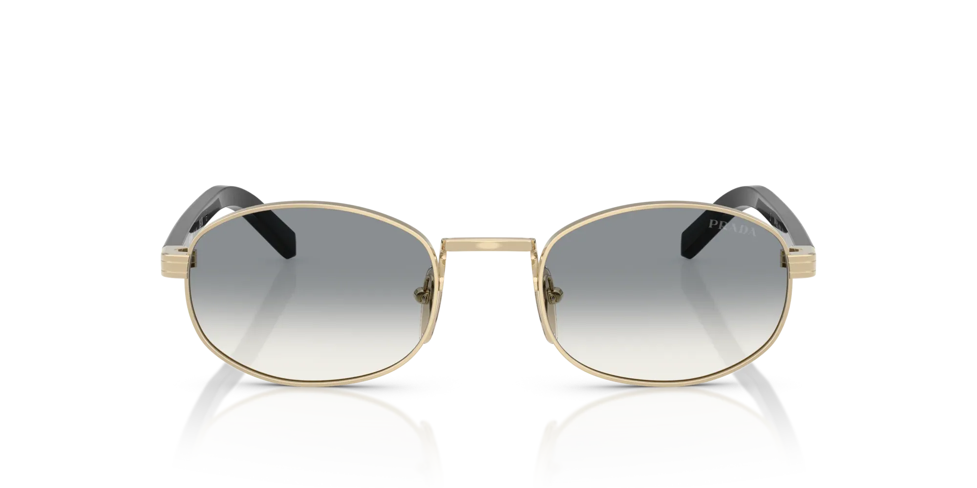 Occhiali da sole da donna Prada PR B53S ZVN02C - Oro pallido - Pistilleria