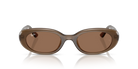 Occhiali da sole da donna Ray-Ban RB4441D 677973 - Marrone opale - Pistilleria