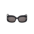 Occhiali da sole da donna Tom Ford FT1219 Carmen-02 01A Nero Lucido - Pistilleria
